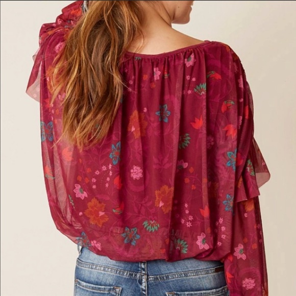 Free People Wildflower Honey Top-d6 - Picture 2 of 8